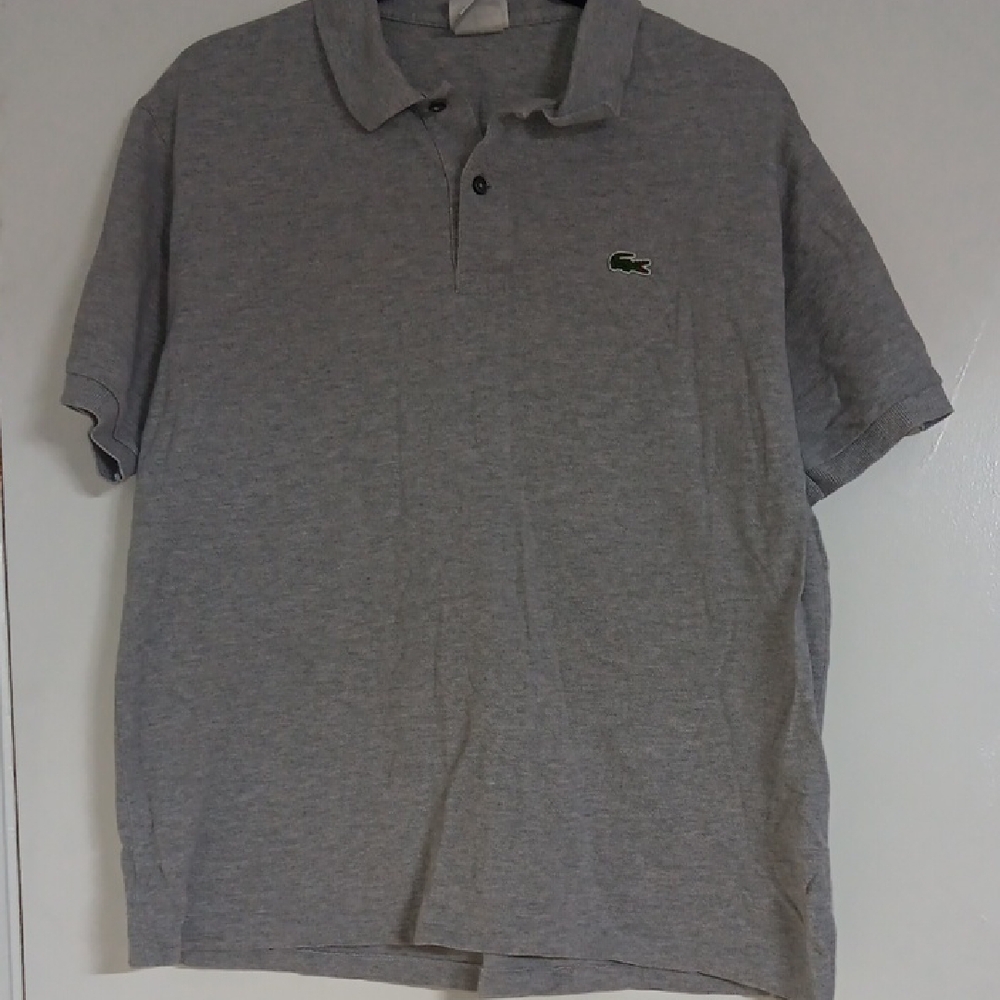 Lacoste Men's Polo Shirt in Heather Gray